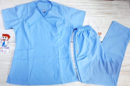 Promoción Uniforme Azul rey/ Celeste/Gris Lafayette cruzado