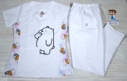 Promoción Uniforme Blanco Oso Polar