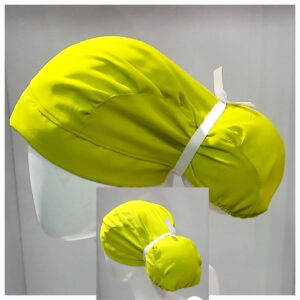 Gorro Moño Antifluido Cosmos Lafayette Verde Lima