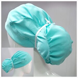 Gorro Moño Antifluido Universal Lycra Lafayette Verde Menta