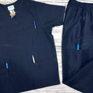 Promoción Uniforme L Azul Noche Cuello V Unisex Importado Antifluido