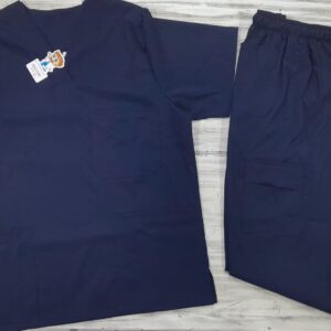 Promoción Uniforme Azul Día Cuello V  Universal Lycra Lafayette