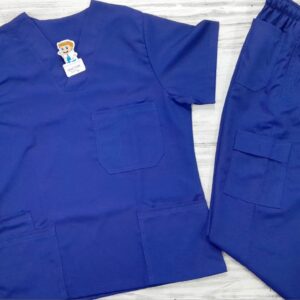 Promoción Uniforme Azul Rey Cuello V Megadril Lafayette