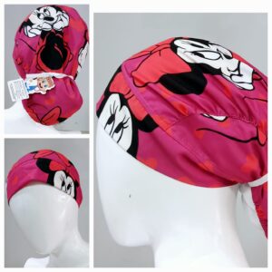 Gorro Antifluido fucsia Sublimado Minnie