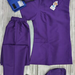 Uniforme Morado Cuello Redondeado Universal Cloro Resistente Lafayette
