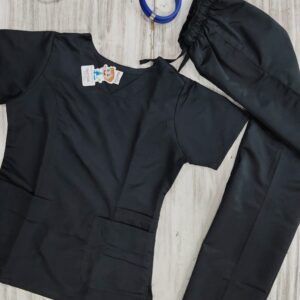 Uniforme Negro Cuello Redondeado Caribe Lafayette