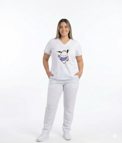 Uniforme Antifluido Lafayette Lycra – Bordado -Mujer