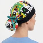 Gorro Antifluido Mickey con Moño – Estilo, Comodidad y Diversión en tu jornada médica