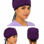 Gorro Antifluido Unisex Morado Oscuro – Elegancia, Comodidad y Protección Profesional