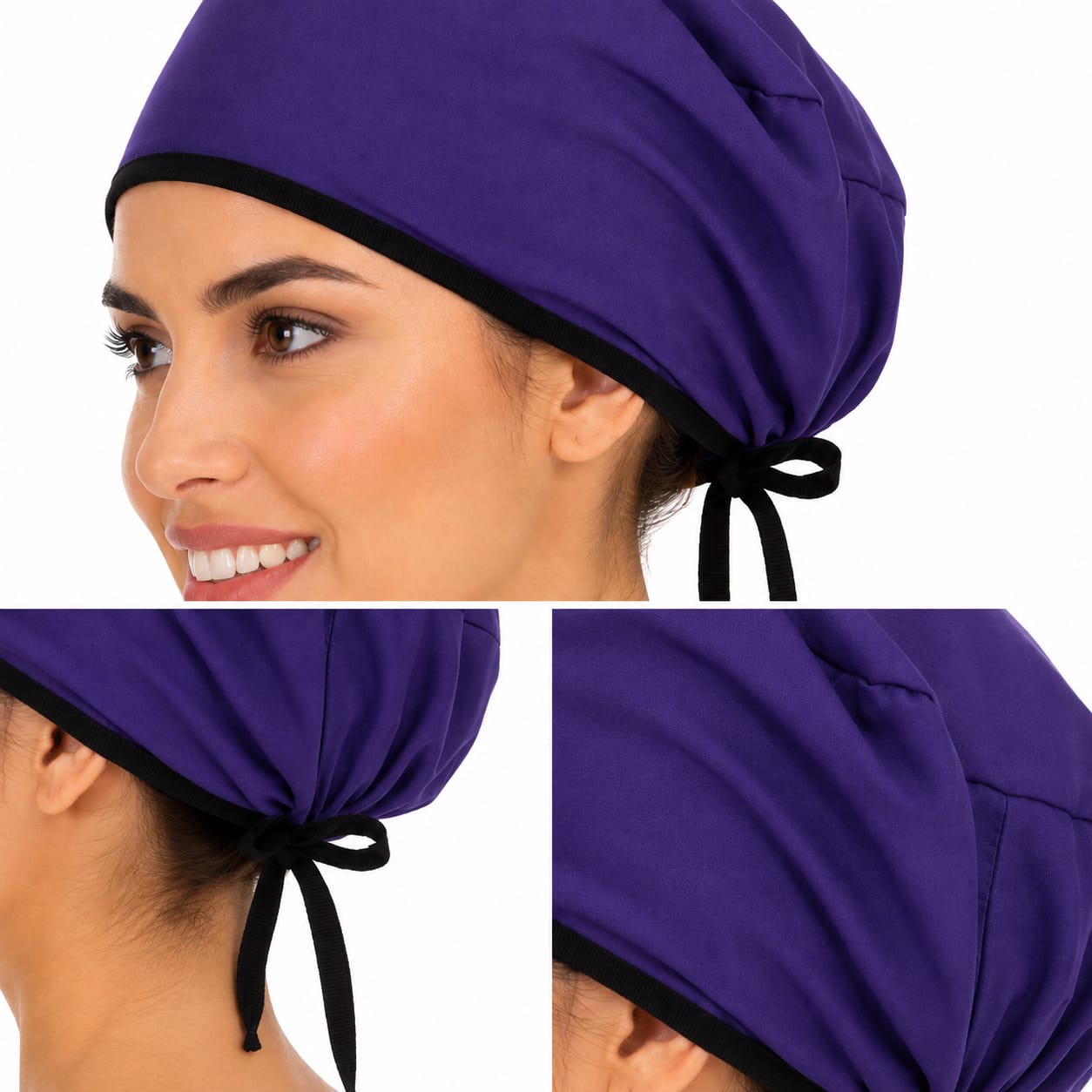 Gorro Antifluido Unisex Morado R31362 Gorro Antifluido Unisex Morado – Estilo, Protección y Comodidad en un Solo Diseño - Imagen 1