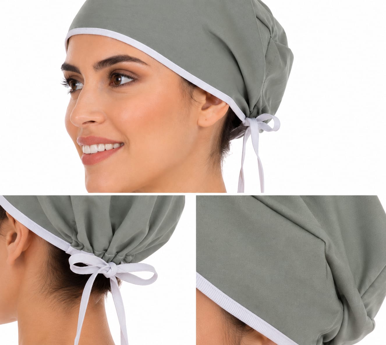 Gorro Antifluido Unisex Verde Oliva R31370 Gorro Antifluido Unisex Verde Oliva – Resistencia, Estilo y Confort Profesional - Imagen 1