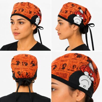 Gorro Unisex Antifluido Estampado Cómic de Mafalda – ¡Color, Estilo y Personalidad!