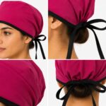 Gorro Antifluido Fucsia con Borde Negro – Color, Estilo y Protección