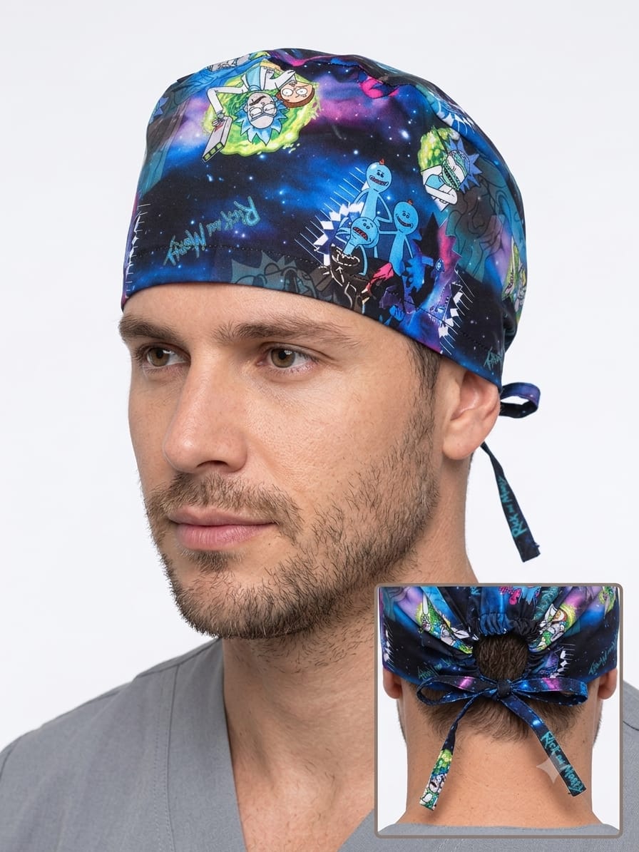 Gorro Antifluido Estampado Azul-Negra Rick and Morty Gorro Antifluido Estampado Azul-Negra Rick and Morty - Imagen 1