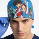 Gorro Antifluido Estampado Caballeros del Zodiaco