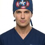 Gorro Antifluido Estampado Capitán América