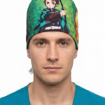 Gorro Antifluido Estampado Demon Slayer