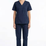 Uniforme Azul Dia Cuello V Lotus Lycra Lafayette