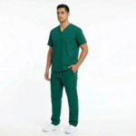 Uniforme Verde Hade Cuello V Universal Cloro resistente Lafayette