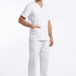 Uniforme Blanco Cuello V Cosmos Lafayette
