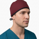 Gorro Unisex Antifluido Vinotinto