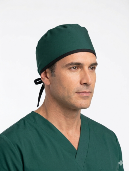 Gorro Unisex Antifluido Verde Hade