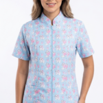 Blusa Cremallera Antifluida Estampado Marie