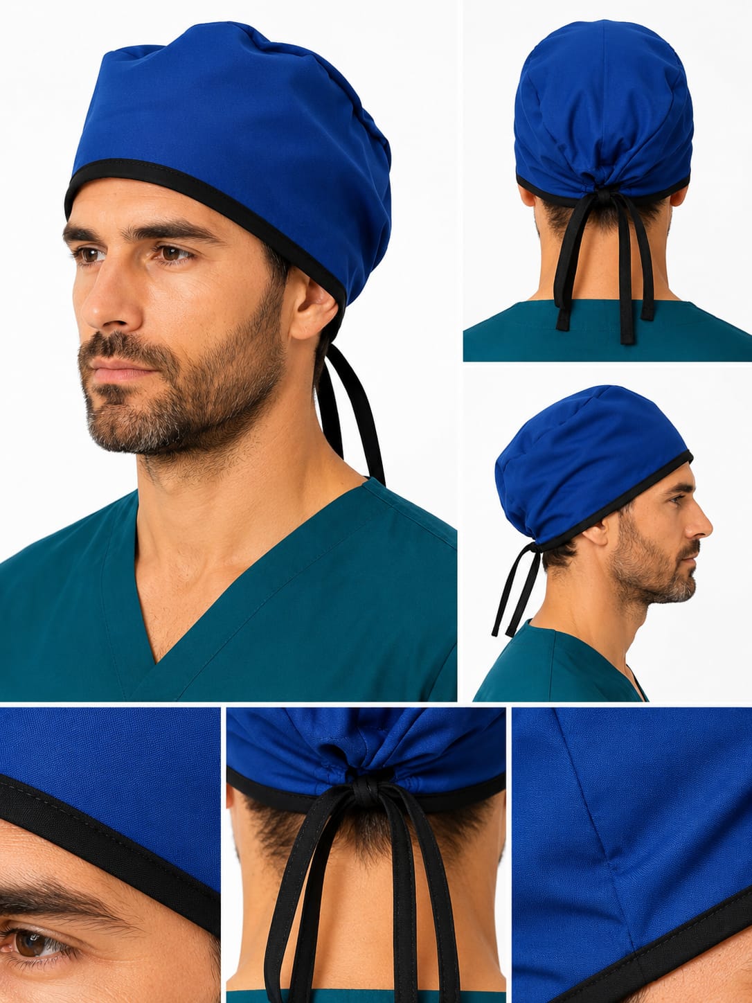 Gorro Unisex Antifluido Azul Rey R32887 Gorro Unisex Antifluido Azul Rey - Imagen 1