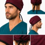 Gorro Unisex Antifluido Vinotinto