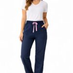 Pantalón Azul Media Noche Lotus Lycra Lafayette Bolsillo Parche