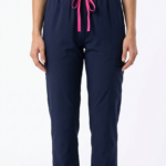 Pantalón Azul Noche Universal Lycra Lafayette Bolsillo Parche/Bolsillo media pierna