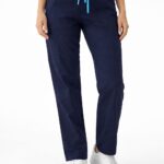 Pantalón Azul Media Noche Lotus Lycra Lafayette Bolsillo Parche/Bolsillo media pierna