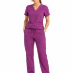 Uniforme XL Fucsia Cuello V Antifluido Universal Lafayette