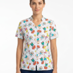Blusa Cremallera Blanca Antifluido Estampado Rugrats
