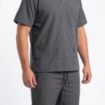 Uniforme Gris Vivo Gris Cuello V Universal Lafayette