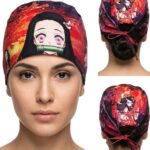 Gorro Antifluido Estampado Nezuko Kamado