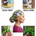 Gorro Antifluido Moño Estampado Escandalosos