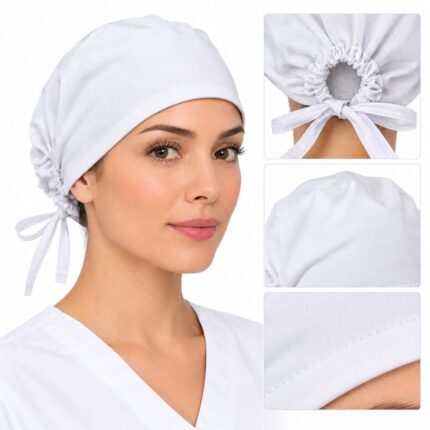 Gorro Blanco Antifluido Unisex