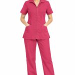 Uniforme Salmon Cuello Amanda California Licrado Lafayette